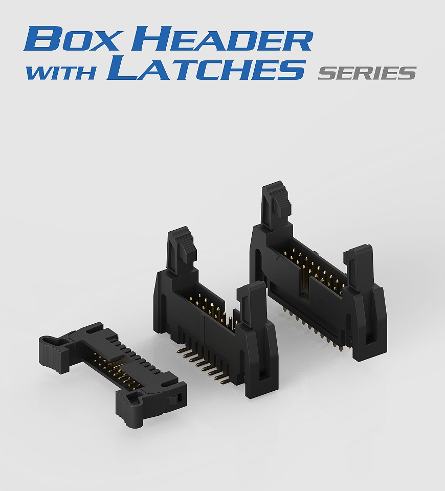 Box Header with Latches Series